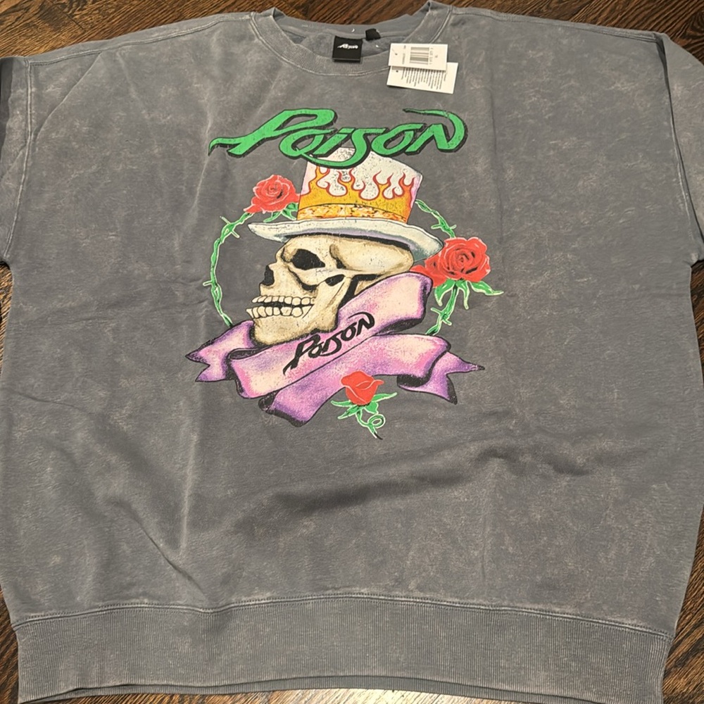 **NWT** Poison Crewneck - Picture 2 of 5